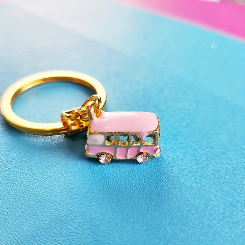 VW Bus Keychain