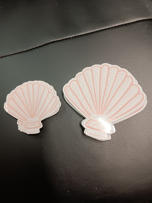 Single Seashell Carrabelle, FL Sticker