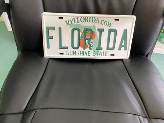 Florida License Plate