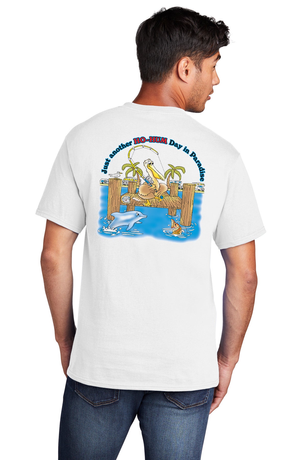 T Shirt Ho-Hum Logo Unisex Crewneck