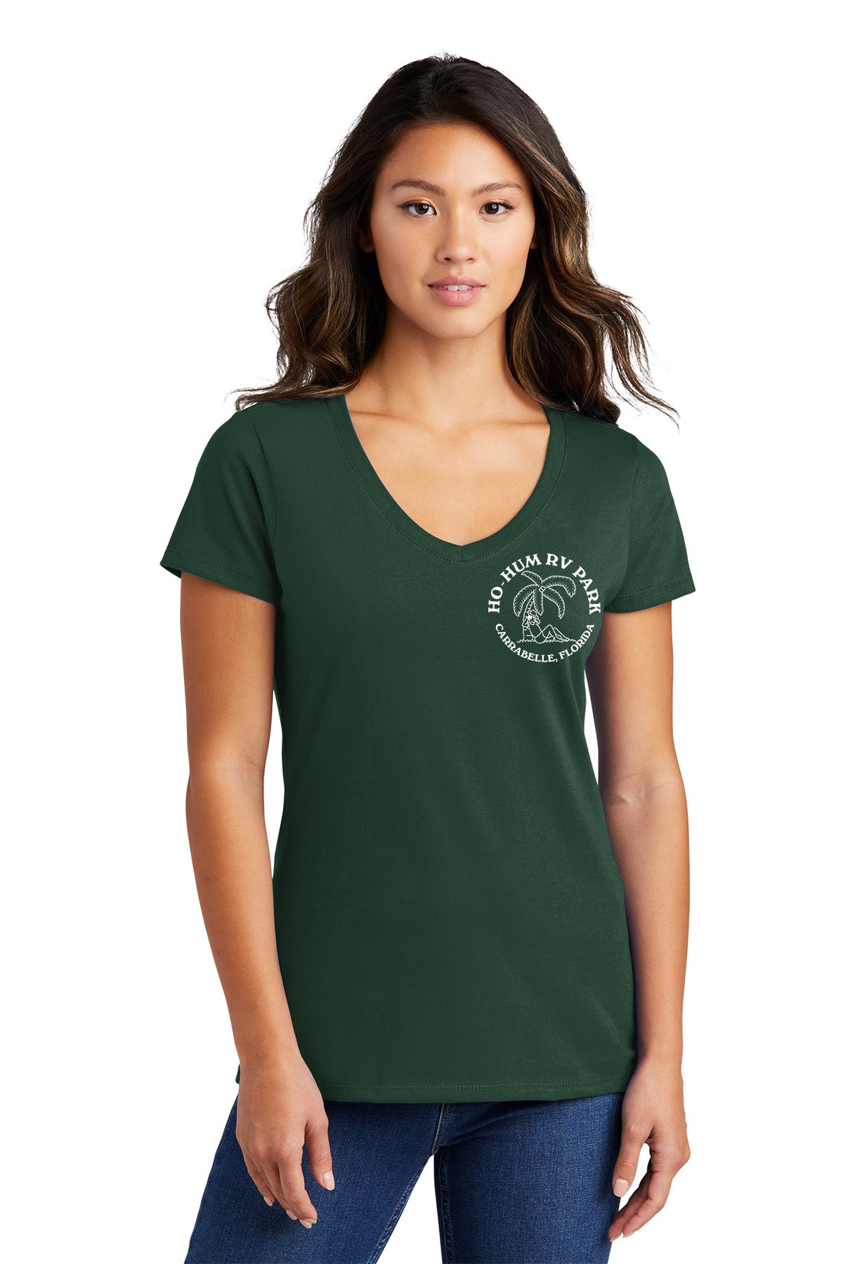 Ho-Hum Logo Ladies V-Neck