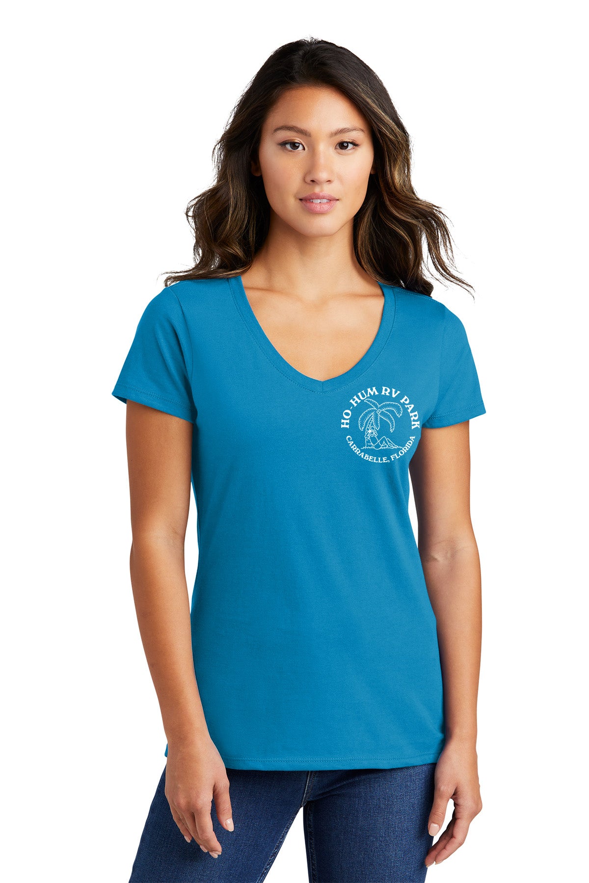 Ho-Hum Logo Ladies V-Neck