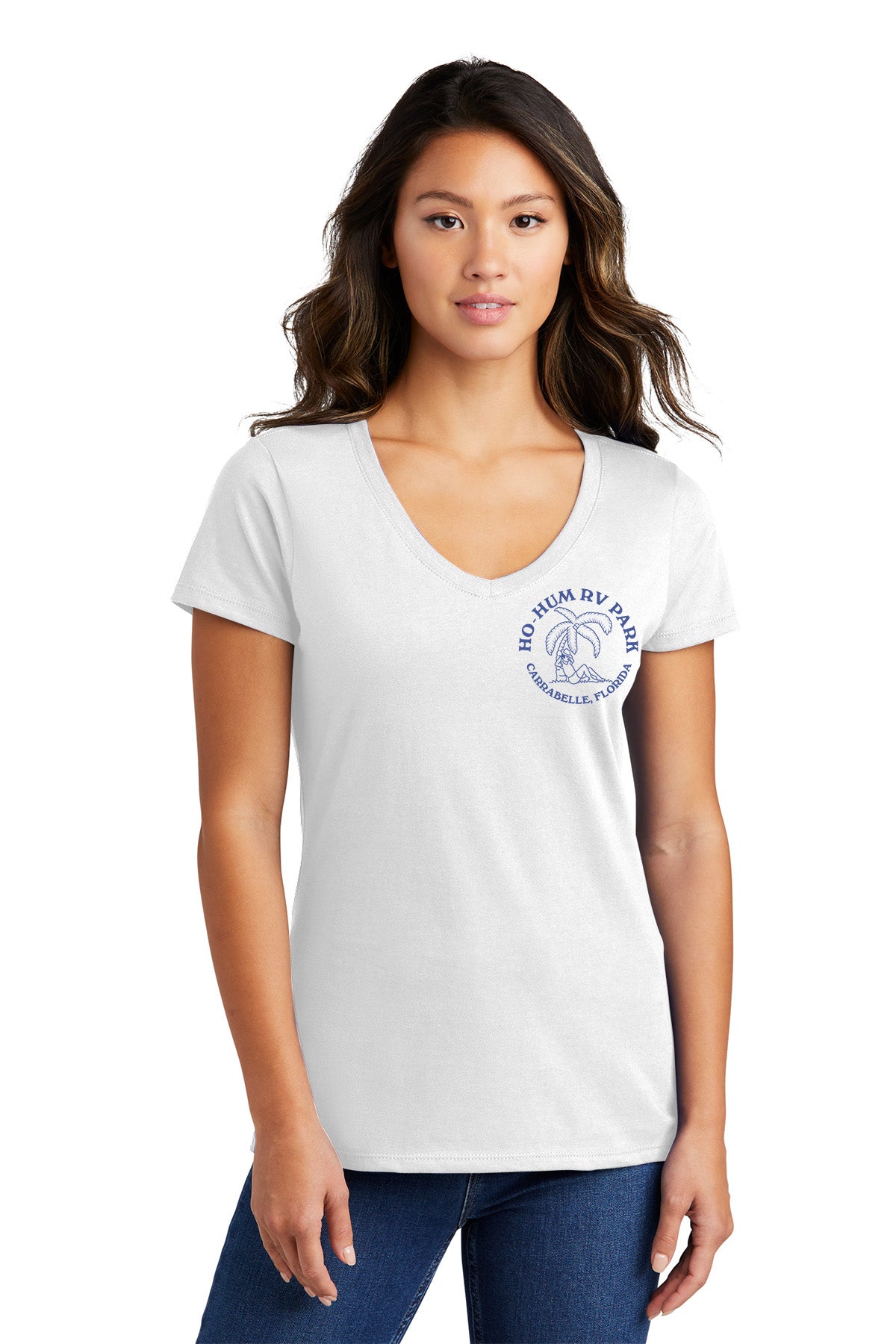 Ho-Hum Logo Ladies V-Neck