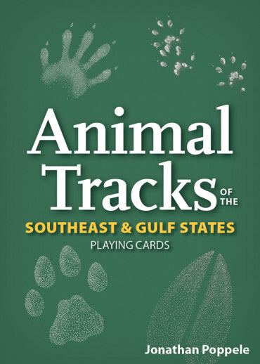 Animal Tracks of the Southeast Playing Cards