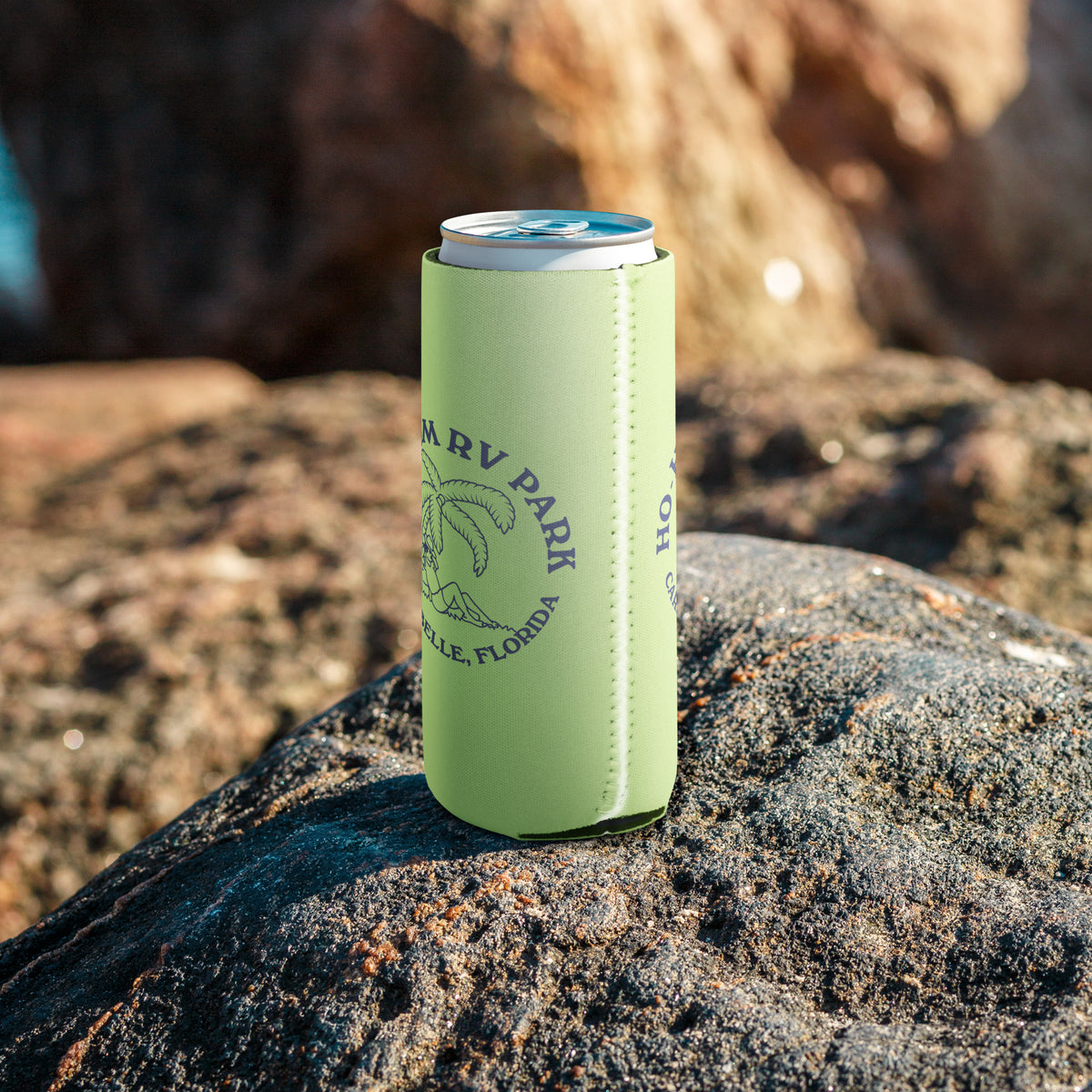 Ho-Hum Logo Tall Can Coozie